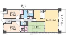 シティオ大津石山間取り図面