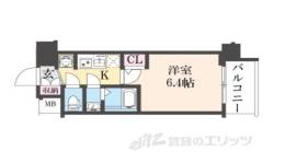 エステムコート京都千雅邸間取り図面