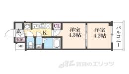 エステムコート京都千雅邸間取り図面