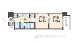 エステムコート京都千雅邸間取り図面