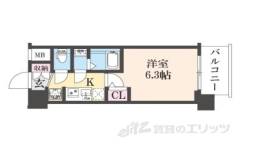 エステムコート京都千雅邸間取り図面