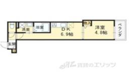 クレアール塚口２間取り図面