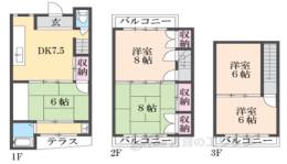 貸家間取り図面