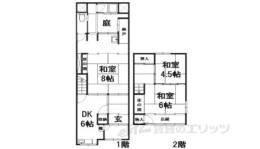 貸家間取り図面