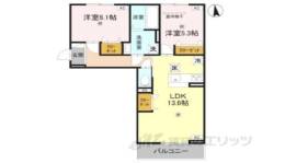 ボヌール斑鳩間取り図面