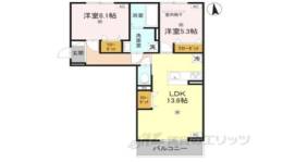 ボヌール斑鳩間取り図面