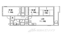 新大宮ハイタウンｃ棟間取り図面