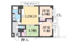スクウェアービル間取り図面