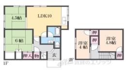 貸家間取り図面