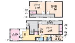 貸家間取り図面