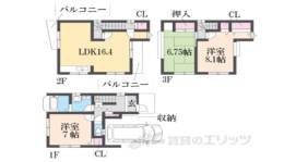 貸家間取り図面
