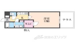 ル・クラージュ花屋敷間取り図面