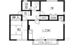 ハイツ南花屋敷間取り図面