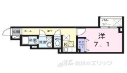 ヒカルサ京都伏見深草間取り図面