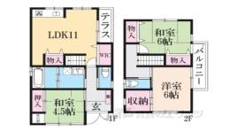 貸家間取り図面