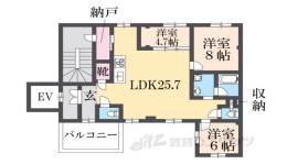 花の家　別館間取り図面