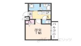 仮）京大北Ⅶ間取り図面