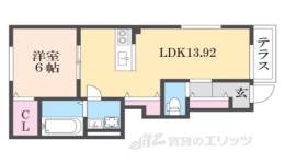 アイディメゾンF間取り図面