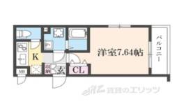 仮）京大北Ⅷ間取り図面