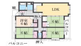ヴィラ花屋敷間取り図面