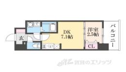 リヴェント尼崎間取り図面