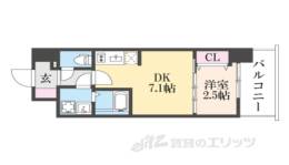 リヴェント尼崎間取り図面