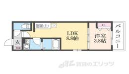 フォレ山科間取り図面