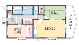 スカイガーデン萩原間取り図面