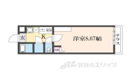仮）フラッティ鳥居前町間取り図面