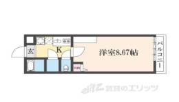仮）フラッティ鳥居前町間取り図面