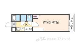 仮）フラッティ鳥居前町間取り図面