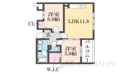 フローラル宝塚間取り図面
