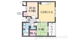 フローラル宝塚間取り図面