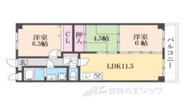 ボナミ田中マンションPART２間取り図面