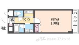 クラージュ・ハイツ間取り図面