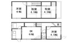 貸家間取り図面