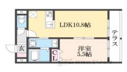 ＥＩＪＵ牧野駅前Ｂ間取り図面