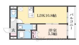 ＥＩＪＵ牧野駅前Ｂ間取り図面