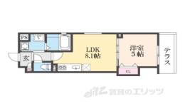 ラモーナ諸福３間取り図面