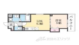 ラモーナ諸福３間取り図面