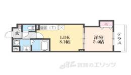 ラモーナ諸福３間取り図面