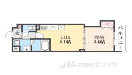 ラモーナ諸福３間取り図面