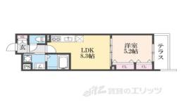 ラモーナ諸福３間取り図面
