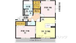 フォンテーヌ　ブロー間取り図面