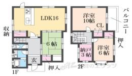 貸家間取り図面
