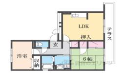 サンハイツツチタニ間取り図面