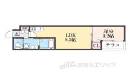 Ｈｍａｉｓｏｎ 衣摺４間取り図面