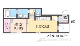 ハーモニーテラス荒川５間取り図面