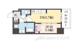 ファステート京都東寺フェイブ間取り図面