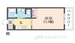 ヴィア夢木香近江八幡１間取り図面
